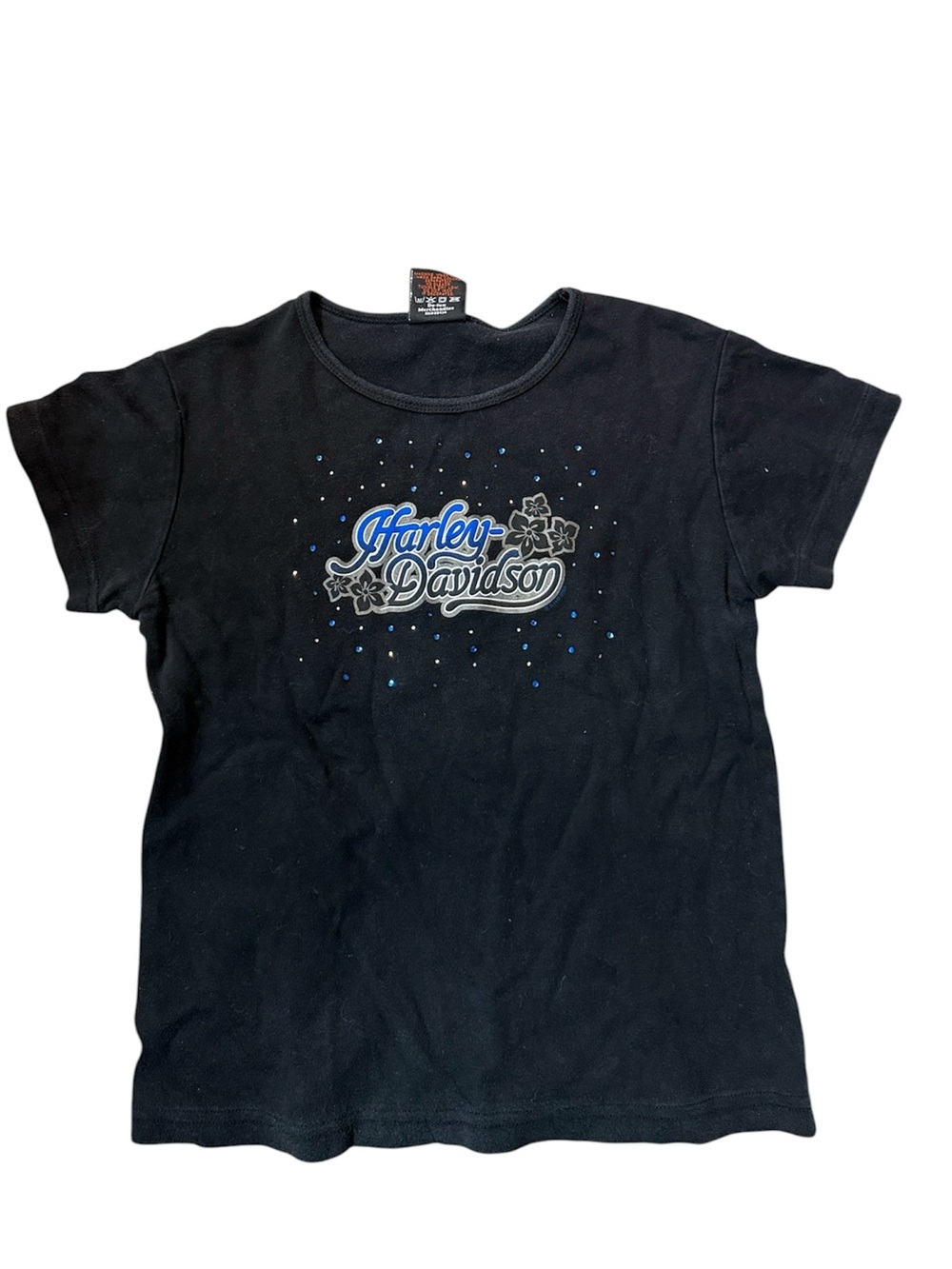 Harley Davidson‎ Shirt Black Short Sleeve 
Tecumseh Michigan Crystals Graphic L